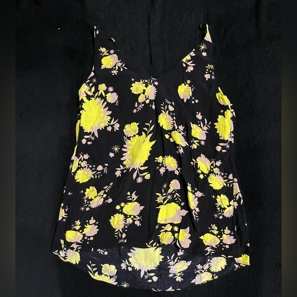 TopShop Maternity Spaghetti Strap Floral Blouse Size 4